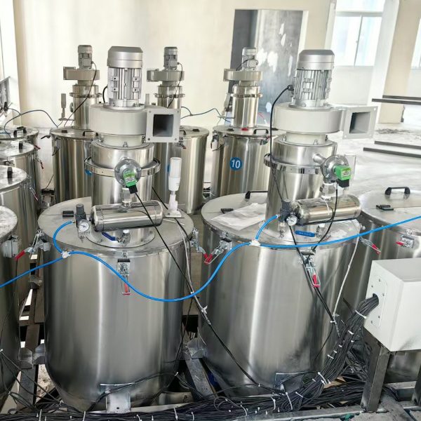 定制PVC改性料称重配料设备